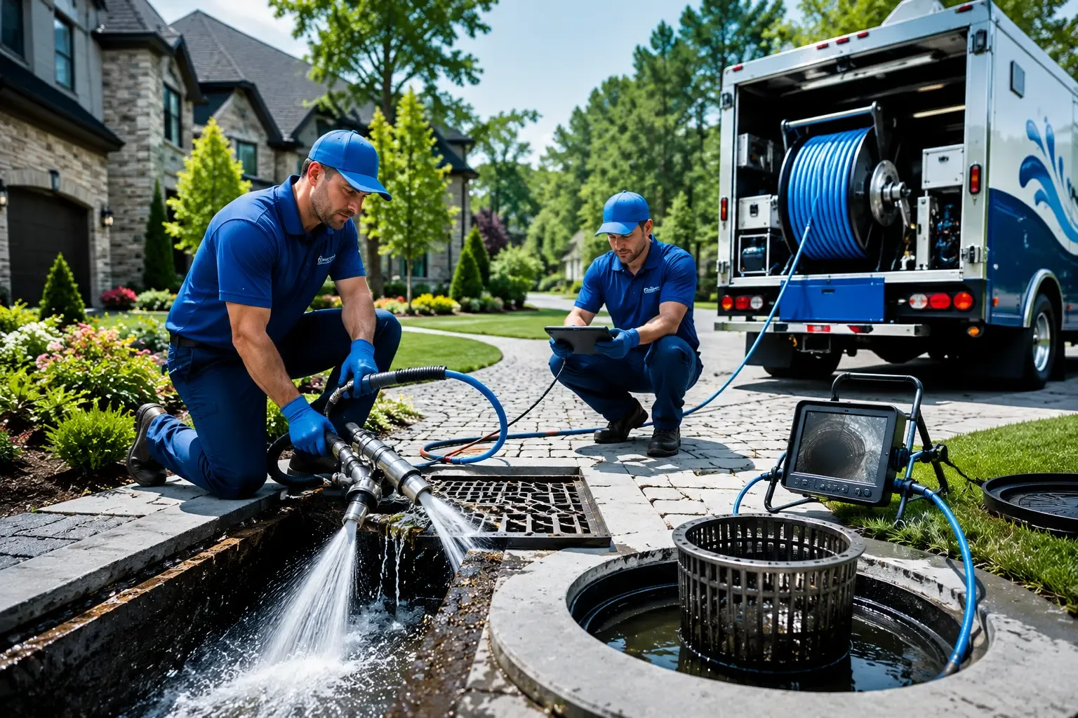Local outdoor drain cleaning professionals in Bourbon, IN