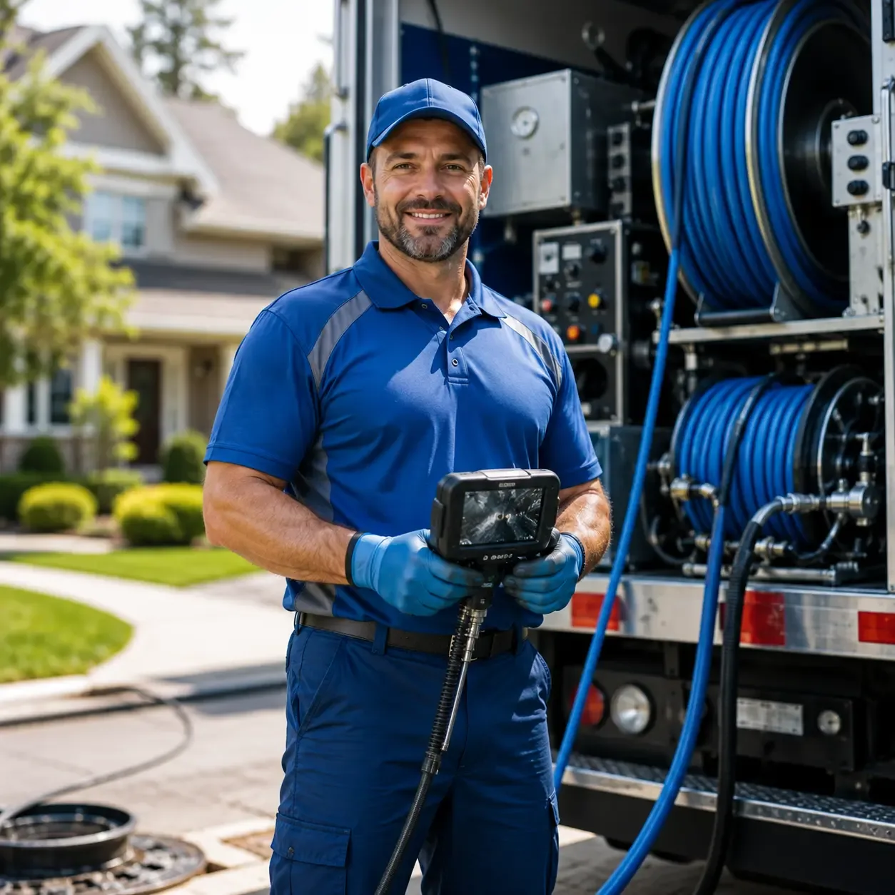 Local outdoor drain cleaning specialists in Bourbon, IN